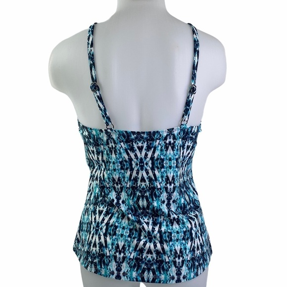 ISLAND Escape High Neck Tankini Swimsuit Top - Picture 3 of 11